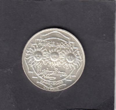 Beschrijving: 1.000 Lire GIORDANO BRUNO